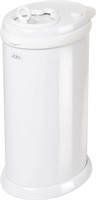 Ubbi Steel Diaper Pail, White