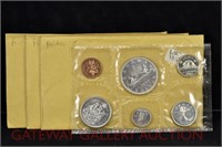 (3) Canadian Mint Sets: