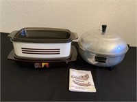 VTG West Bend 4Qt Slow Cooker & The Toastwell Co