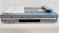 VCR/DVD PLAYER WITH REMOTE