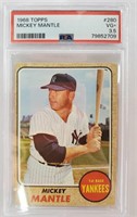 1968 Topps #280, Mickey Mantle (VG+ 3.5)