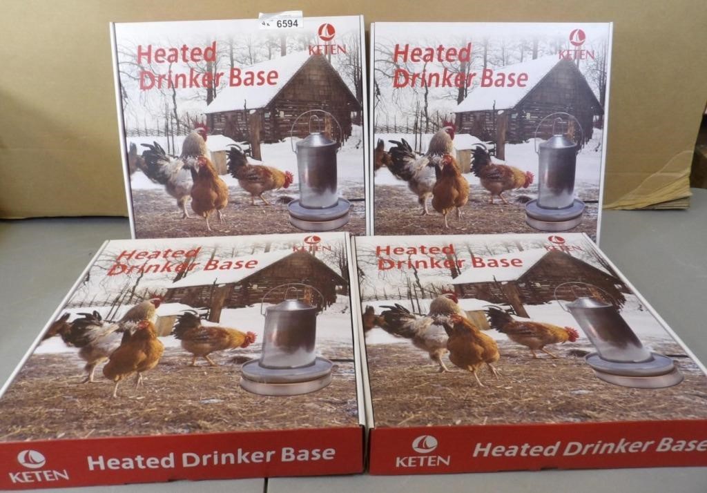 4x Heated Drink Base