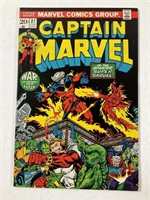 Marvel Captain Marvel No.27 1973 1st SA Death +