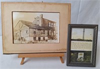 Photo of "Huckleberry Finn's" Home w/Easel