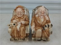 Grandma and Grandpa rocking chair coin banks