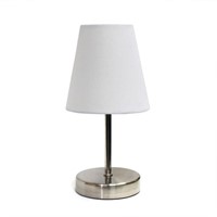 C314  Simple Sand Nickel Mini Table Lamp