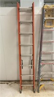 1 Louisville 16 ft. Fiberglass Extension Ladder,