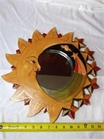 15" Handpainted Sunshine Mirror