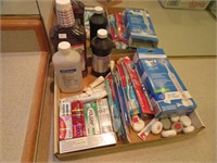 Lot: Toothbrushes, Toothpaste, More