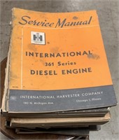 (8) IH Parts,Service Catalogs