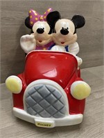 Disneys Mickey & Minnie Ride Together Cookie Jar