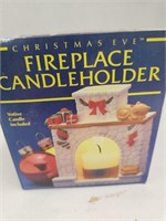 Fireplace Candle Holder NIB