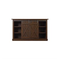 Cottonwood 54 in. Sawcut Espresso TV Stand