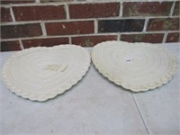 2 Wilton Cake Plates