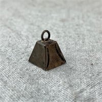 Mini Sterling Cow Bell Pendant