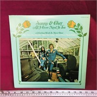 Sonny & Cher 1972 LP Record