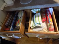 contents of kitchen drawers