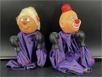 Rare Pair Of Vintage Toy Boxing Hand Puppets