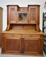 Antique Sideboard With Keys