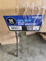 Unopened box 50 20x20 paint arrestors