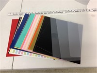 adhesive vinyl sheets + 4 standard sheets