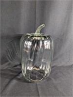 Big Glass Pumpkin Halloween Decor