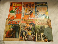 Lot of 6 Comic Books Oklahoma Kid Little Dot