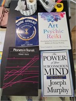 Astrology, psychic, and subconscious mind books