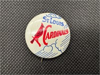 1950s MLB Pin Back Button St Louis Cardinals