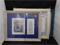 Framed Prints w/ Poems