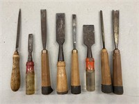 Group of Wood Chisels