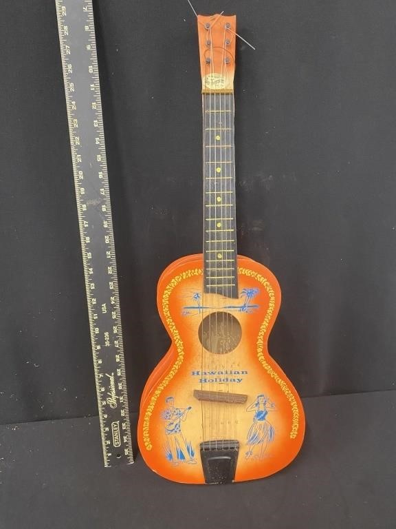 Vintage Hawaiian Holiday Jefferson Guitar