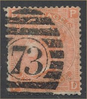 GREAT BRITAIN #43 USED AVE