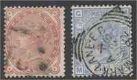 GREAT BRITAIN #80 & #82 USED AVE-FINE