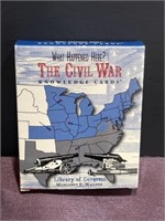 Sealed Civil war knowledge Cards