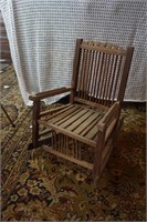 Antique Doll Rocker