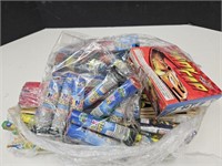 NO SHIPPING!  Assorted Lot of Fire Works SEE PICS