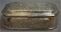 STERLING SILVER PIPE BOX