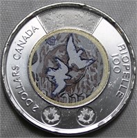 Canada $2 2023 Jean Paul Riopelle colored