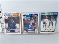 Dave Dale & Mark Hunter hockey cards
