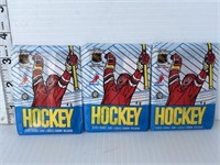 3 1989 Opeechee hockey card packs