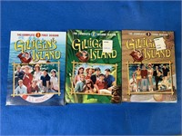 Gilligan's Island DVDs Seasons 1,2,3