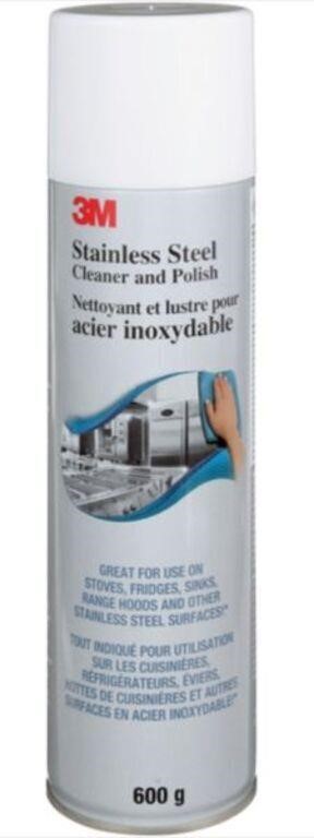2-Pk 3M Stainless Steel Cleaner and Polish, 600g