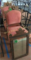 Two Eastlake Walnut Victorian Side Chairs
