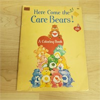 Vintage 1984 Care Bears Coloring Book