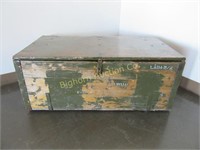 Vintage Military Foot Locker/Trunk