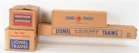 LIONEL ACCESSORIES LOT w/ BOXES