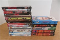 Lot of DVDs and VHS