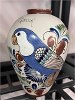 VTG Mexican pottery vase, says “Cancun”