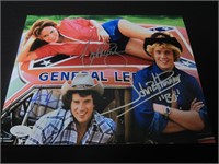 Dukes of Hazzard Cast signed 8x10 JSA COA